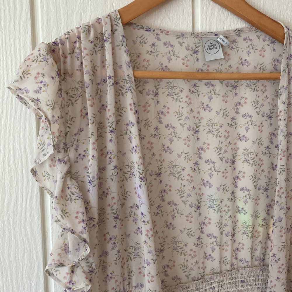 Floral Duster/Shrug/Cardigan
